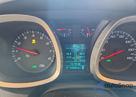 2015 Chevrolet Equinox Lt z USA, uszkodzony, nr VIN 2GNALBEK0F1132262